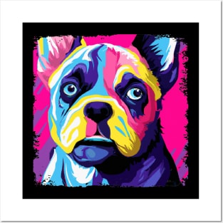 French Bulldog Pop Art - Dog Lover Gifts Posters and Art